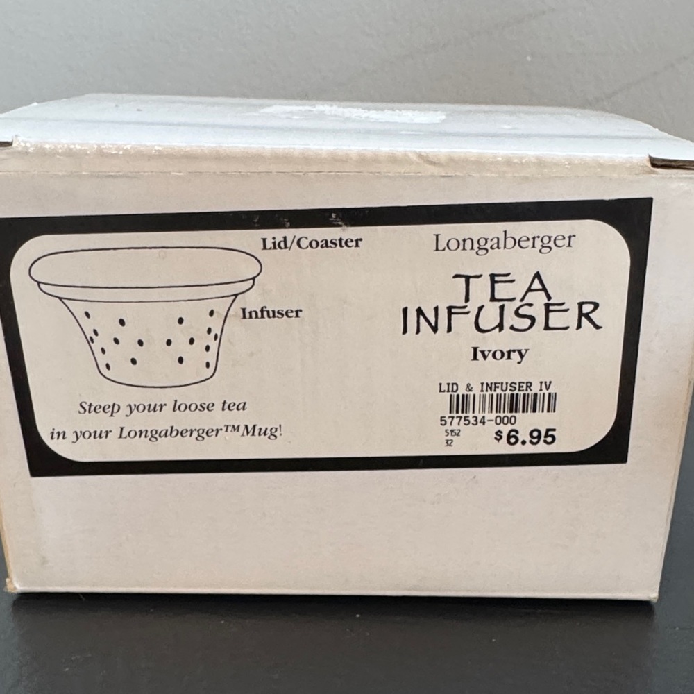 Vintage NEW Chantal Loose Tea Infuser for Longaberger/Fiestaware Mug - Picture 3 of 7